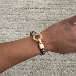 Handmade Tortoise Shell Cuff Bracelet